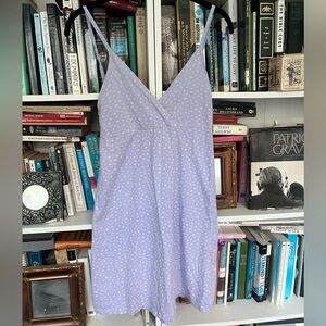 Brandy Melville Light Purple Floral Dress